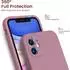 LuxusKollektion iPhone 11 Silikon-Hülle lila mit 2x Schutzfolie, stoßfest