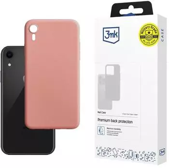 3mk Matt Case for iPhone XR Matte Pink
