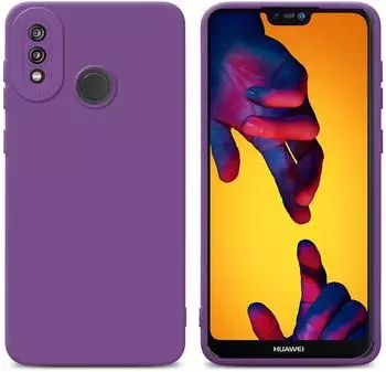 Cadorabo H&uuml;lle f&uuml;r Huawei P20 LITE 2018 / NOVA 3E Lila TPU Silikon