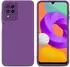 Cadorabo Hülle für Samsung Galaxy M22 / M32 4G Lila TPU Silikon