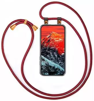 moex Free Spirit iPhone 15 Hülle mit abnehmbarem Band (Umhängehülle)