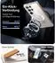 LuxusKollektion Samsung Galaxy S25 Ultra Hülle transparent mit 360° Magnet-Standring