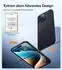 LuxusKollektion iPhone 13 Hülle ultradünn, schwarz, mit 2x Schutzglas