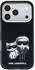 CG Mobile Smooth Karl & Choupette Bodies Sketch MagSafe Hülle, Kunstleder, schwarz (iPhone 18 Pro)