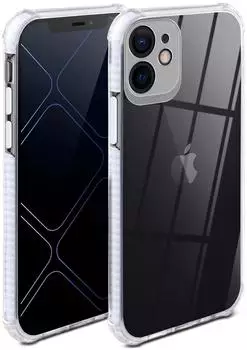ONEFLOW Cushion Case iPhone 12 mini transparente Silikon-Schutzhülle