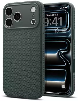 Spigen Liquid Air Case iPhone 18 Pro Max/17 Pro Max Abyss Green
