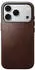 Nomad Goods Traditional Leather Case iPhone 18 Pro Rustic Brown Horween