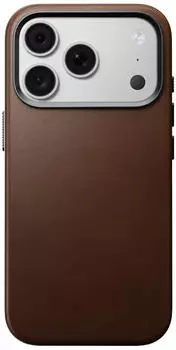 Nomad Goods Traditional Leather Case iPhone 18 Pro Brown