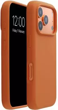 Accezz Liquid Silikon Backcover mit MagSafe f&uuml;r iPhone 18 Pro / 17 Pro, orange (SH00101172)