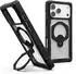 Urban Armor Gear Plasma XTE 360 MagSafe Kickstand Hülle iPhone 18 Pro Max / 17 Pro Max, schwarz/transparent (11457211404G)
