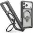 Urban Armor Gear Plasma XTE 360 MagSafe Kickstand Case iPhone 17/18 Pro Max, grau/transparent (114572113136)