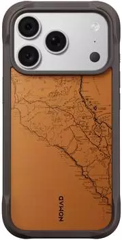 Nomad Goods Rugged Case Arroyo iPhone 18 Pro Max, MagSafe, orange/schwarz (114764119797)