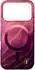 iDeal of Sweden MagSafe Glitter Glow Cover Apple iPhone 17 Pro / iPhone 18 Pro Transparent Rot