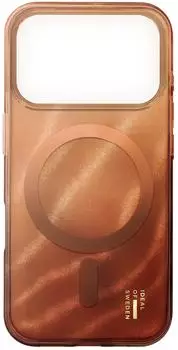 iDeal of Sweden MagSafe Glitter Glow Cover Apple iPhone 17 Pro Max / iPhone 18 Pro Max Transparent Braun