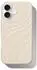 iDeal of Sweden MagSafe Soft Swirl Silikon Cover Cloud Dancer Apple iPhone 17 Weiss