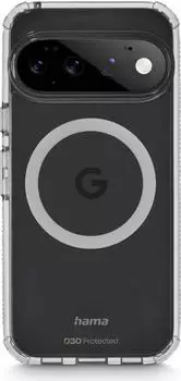 Hama Extreme Protect H&uuml;lle f&uuml;r Pixel 11/11 Pro, magnetisch, transparent (00080496)