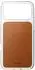 Nomad Goods Clear Leather Case Horween Saddle für iPhone 18 Pro Max (NM017736858)