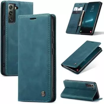 CaseMe Flip Case Samsung Galaxy S24 Plus Blue
