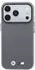 BMW M Carbon Metal Logo MagSafe Hülle für iPhone 18 Pro Max, grau
