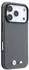 BMW M Carbon Metal Logo MagSafe Hülle für iPhone 18 Pro Max, grau
