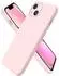 LuxusKollektion iPhone 13 Silikon Case Flüssig 6,1 Zoll grau