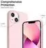 LuxusKollektion iPhone 13 Silikon Case Flüssig 6,1 Zoll grau