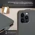 moex Flip Case iPhone 15 Pro Max, Klapphülle PU-Leder, grau (F-17720-GRAU)