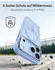 ESR Classic Hybrid HaloLock Kickstand Case iPhone 18 Pro Max / 17 Pro Max Frosted Light Blue