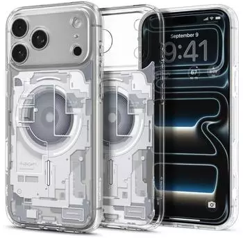 Spigen Ultra Hybrid MagSafe Zero One White, H&uuml;lle f&uuml;r iPhone 17 Pro / 18 Pro (ACS12163)