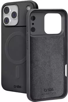 SBS Mobile Instinct Mag MagSafe Cover Apple iPhone 18 Pro Max Schwarz