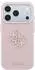 Guess Hardcase Grained Big Resin Logo, iPhone 17 Pro / 18 Pro, pink (GUHCP18L6PSS4RGP)