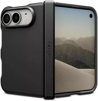 Spigen Tough Armor Pro MagFit H&uuml;lle f&uuml;r iPhone Duo (2026), schwarz, MagSafe-kompatibel (ACS11690)