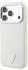 Guess Grained Triangle Logo MagSafe Hülle, iPhone 17 Pro / 18 Pro, beige (GUHMP18LPGSMTLSE)