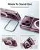 ESR Classic Hybrid HaloLock Stash Stand Hülle für iPhone 18 Pro / 17 Pro, transparent (1A90900102)