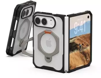Urban Armor Gear Mouve XTE iPhone Duo H&uuml;lle, 2-teilig, MagSafe, transparent (MIL-STD-810G)