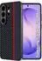 LuxusKollektion Galaxy S26 Ultra Hülle Carbonfaser, wasserdicht, rot/schwarz