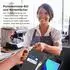 LuxusKollektion Galaxy Xcover 4/4s Flip Case Leder Wallet, schwarz