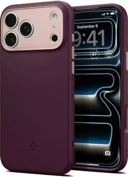 Spigen Nano Pop MagSafe Case iPhone 17 Pro / iPhone 18 Pro Burgundy Bean