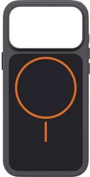 SBS Mobile D30 Core Backcover f&uuml;r iPhone 17 Pro / 18 Pro, MagSafe, orange-schwarz (TED3OCOREIP1863P)