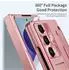 Wigento Handyhülle Klapphülle + Display Folie Samsung Galaxy Z Fold8 Ultra 5G Pink