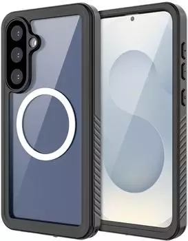 Wigento Outdoor MagSafe Wasserdichte Handyh&uuml;lle f&uuml;r Samsung Galaxy S26 FE Full Cover