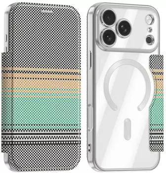 Wigento MagSafe Handyh&uuml;lle f&uuml;r Apple iPhone 18 Pro Max RFID Kamera Schutz Design Case