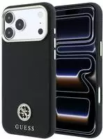 Grained Round Strass Logo MagSafe Case for iPhone 18 Pro Max / 17 Pro Max -...