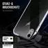 ONEFLOW Cushion Case iPhone XR, Silikon transparent, Bumper Backcover (Weiß)