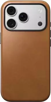 Nomad Goods Modern Leather Case MagSafe f&uuml;r iPhone 17/18 Pro Max, hellbraun (NM009148858)