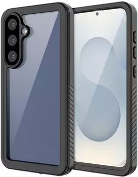 Wigento Outdoor H&uuml;lle f&uuml;r Samsung Galaxy S26 FE, schwarz, IP68 (71937)