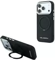 Handyh&uuml;lle f&uuml;r iPhone 18 Pro Max / 17 Pro Max, Karl Lagerfeld Ring Stand 360