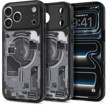 Spigen Ultra Hybrid MagSafe Case iPhone 18 Pro Max/17 Pro Max Zero One Black