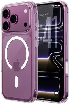 Belkin SheerForce Clear Series Magnetic Case f&uuml;r iPhone 18 Pro/17 Pro, transparent (MSA065HQCL)