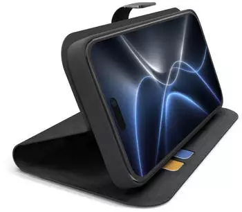 SBS Mobile Wallet Smart Bookcase für iPhone 18 Pro, schwarz (TEWALIP1863PK)